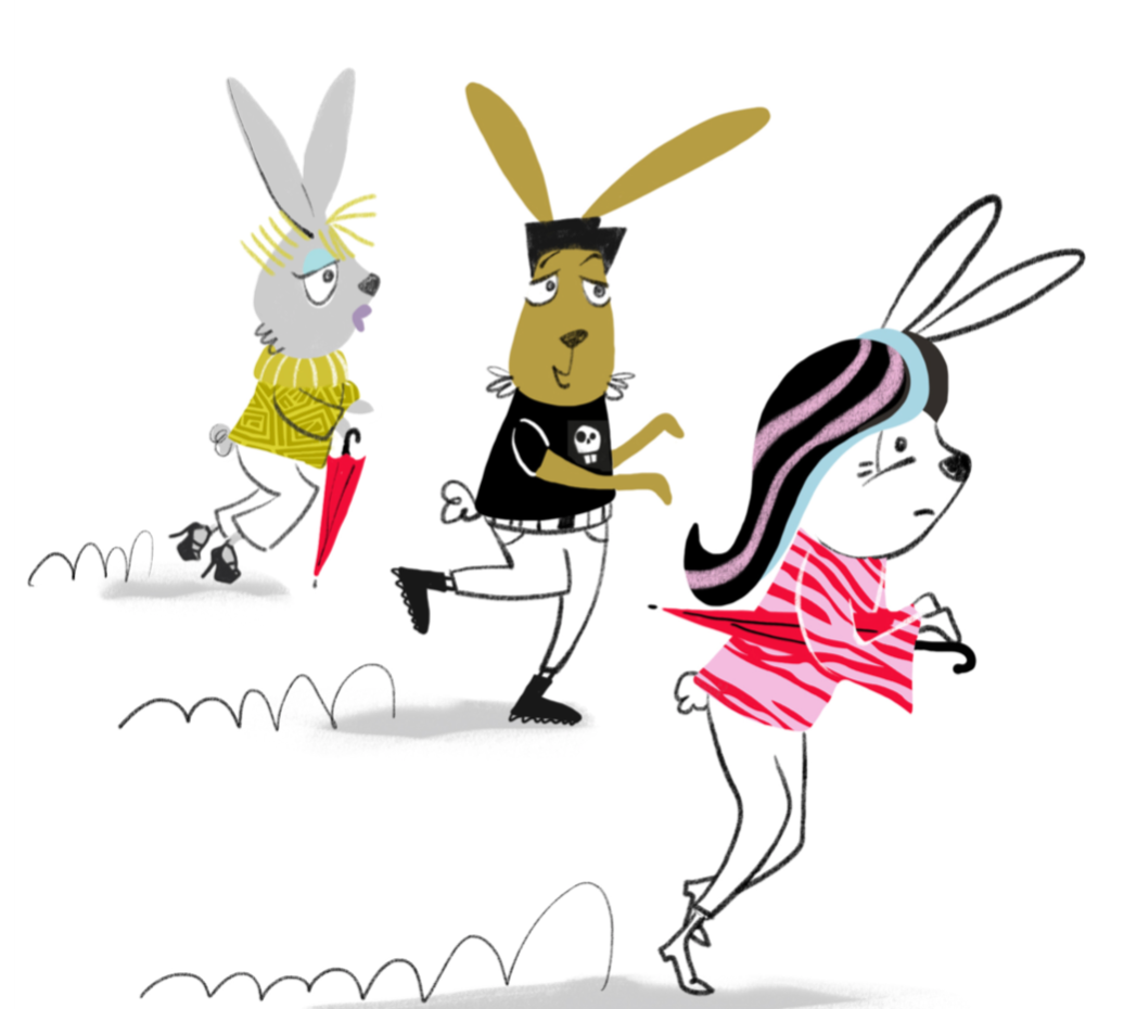 Curlilocks & the Three Hares